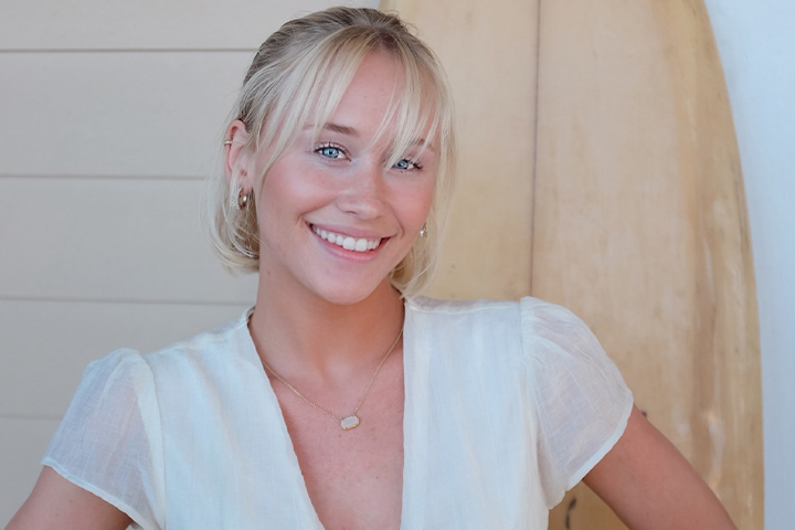 Staff member Sophia Pitchford